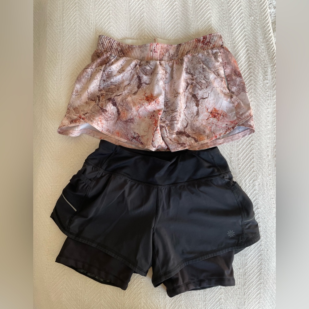 Calia and Athleta workout athletic shorts size XS & XXS